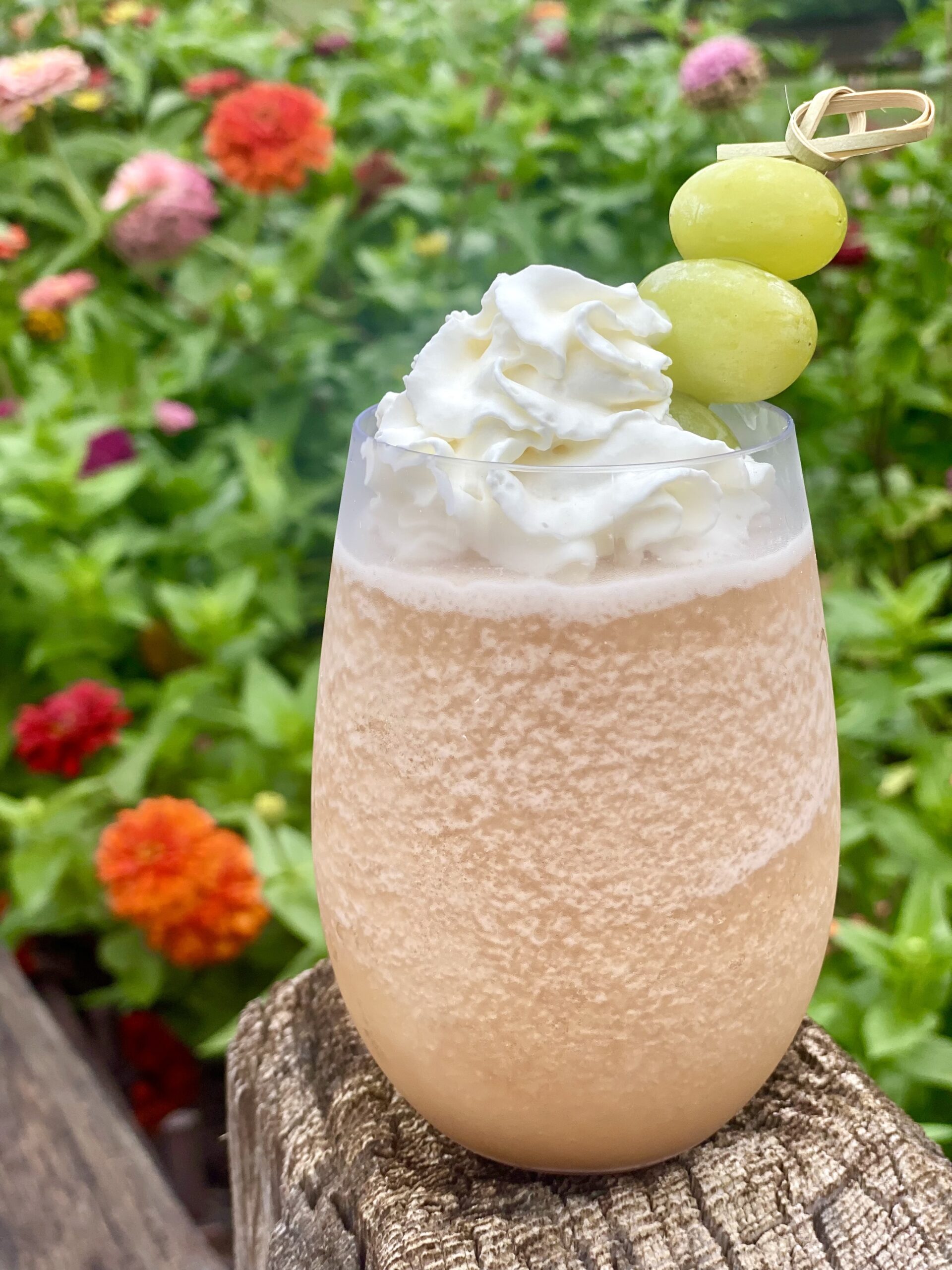 Delicious apple wine slush on Friday/Saturday nights